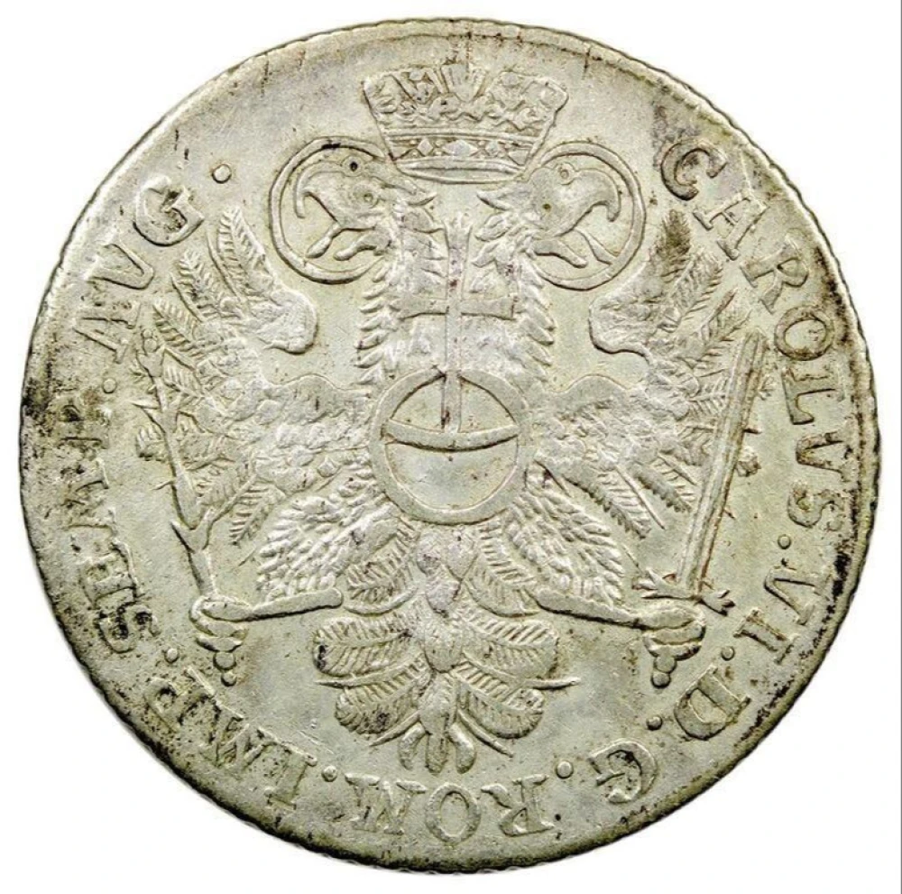 German States. EF-45 1727 8 Schilling