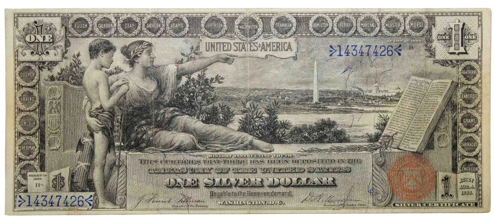 Choice VF Series 1896 $1 Educational Note