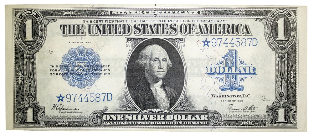 Choice VF to EF Series 1923 Star Note $1