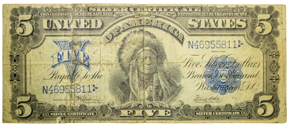 Fine Details Series 1899 Oncpapa $5
