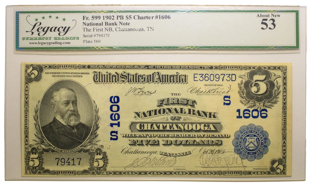 Tennessee. Legacy About New-53 1902 $5