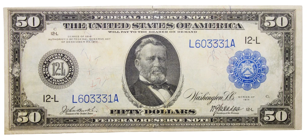EF Series 1914 $50
