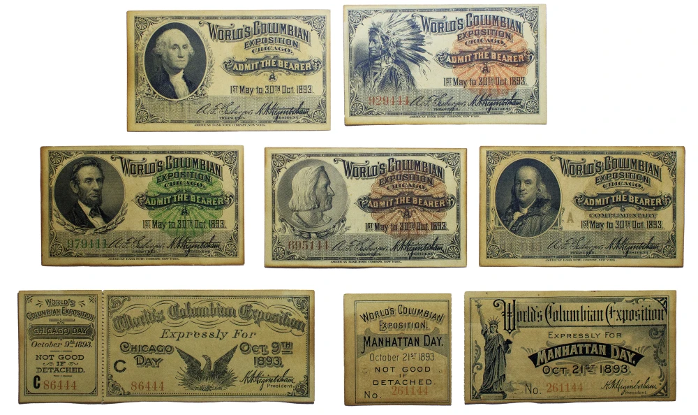 EF or So Columbian Expo Ticket Hoardlet