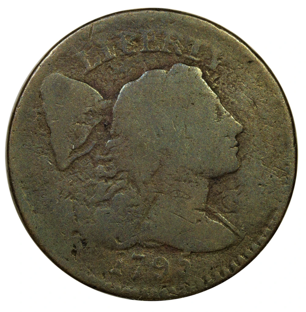 Good/Fair 1795 Plain Edge Cent