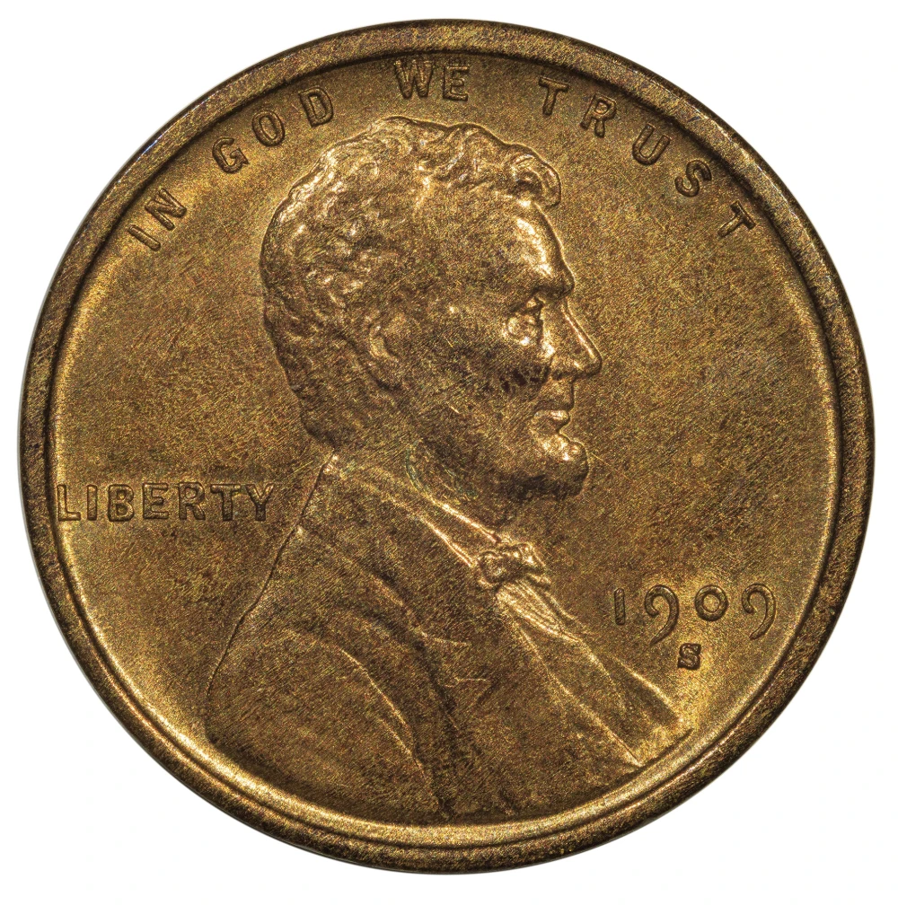 MS-60 or Finer 1909-S V.D.B. Cent