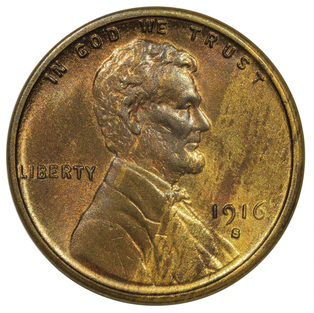 BU Details 1916-S Cent