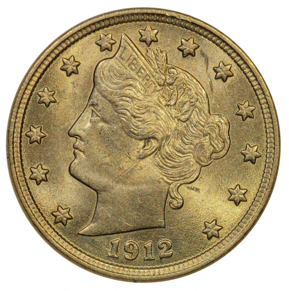 MS-62 1912 Nickel