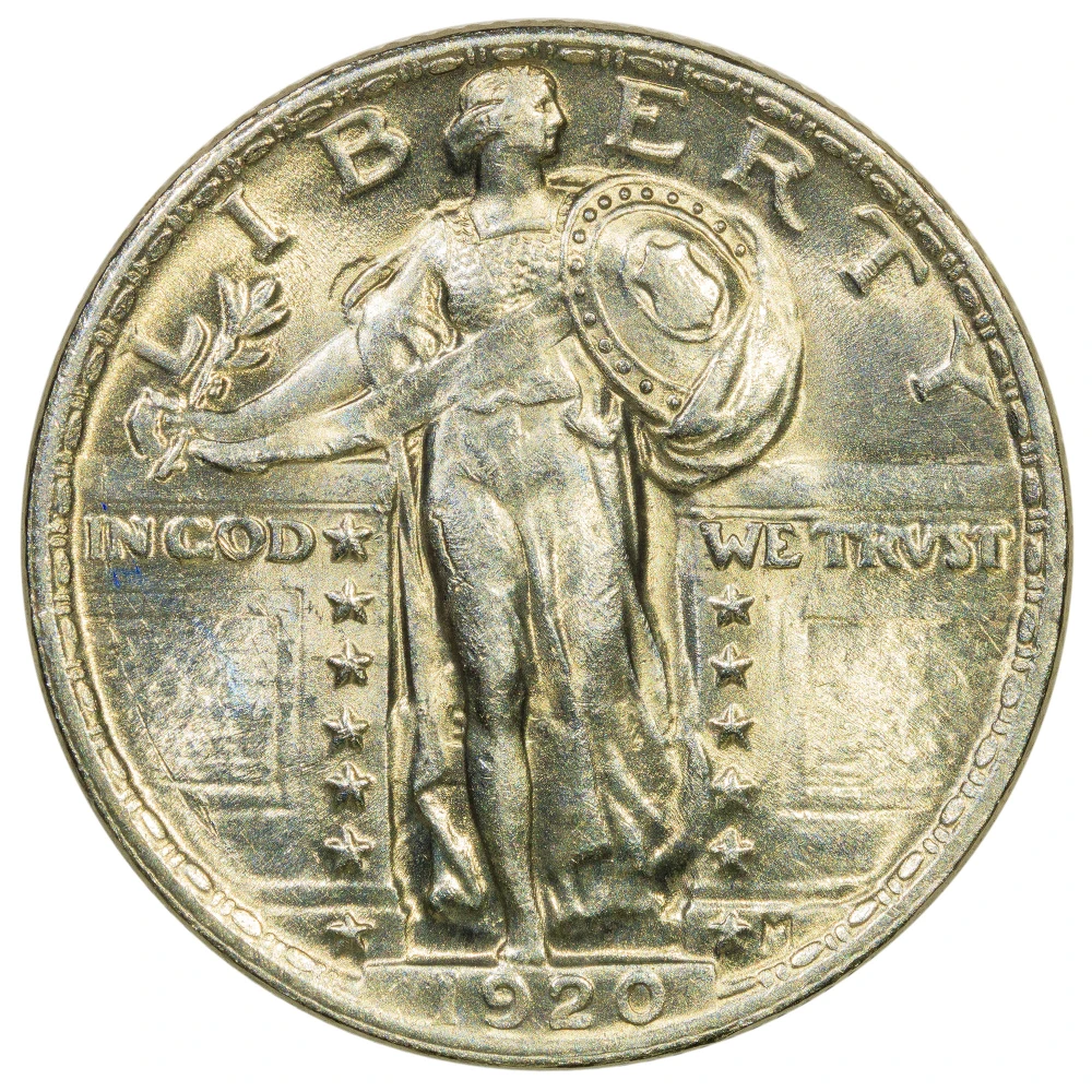 MS-60 or Finer Details 1920 Quarter