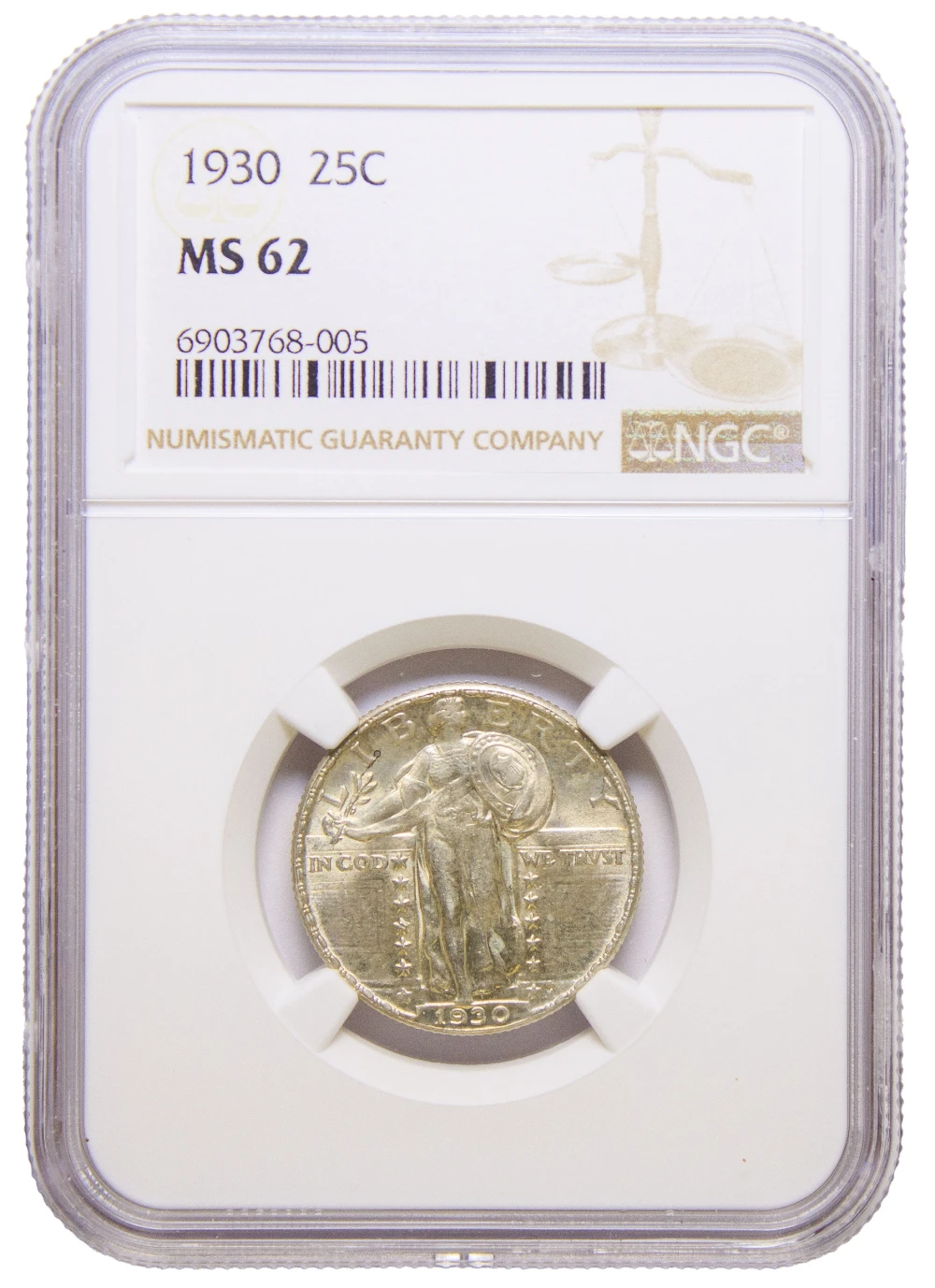 NGC MS-62 1930 Quarter