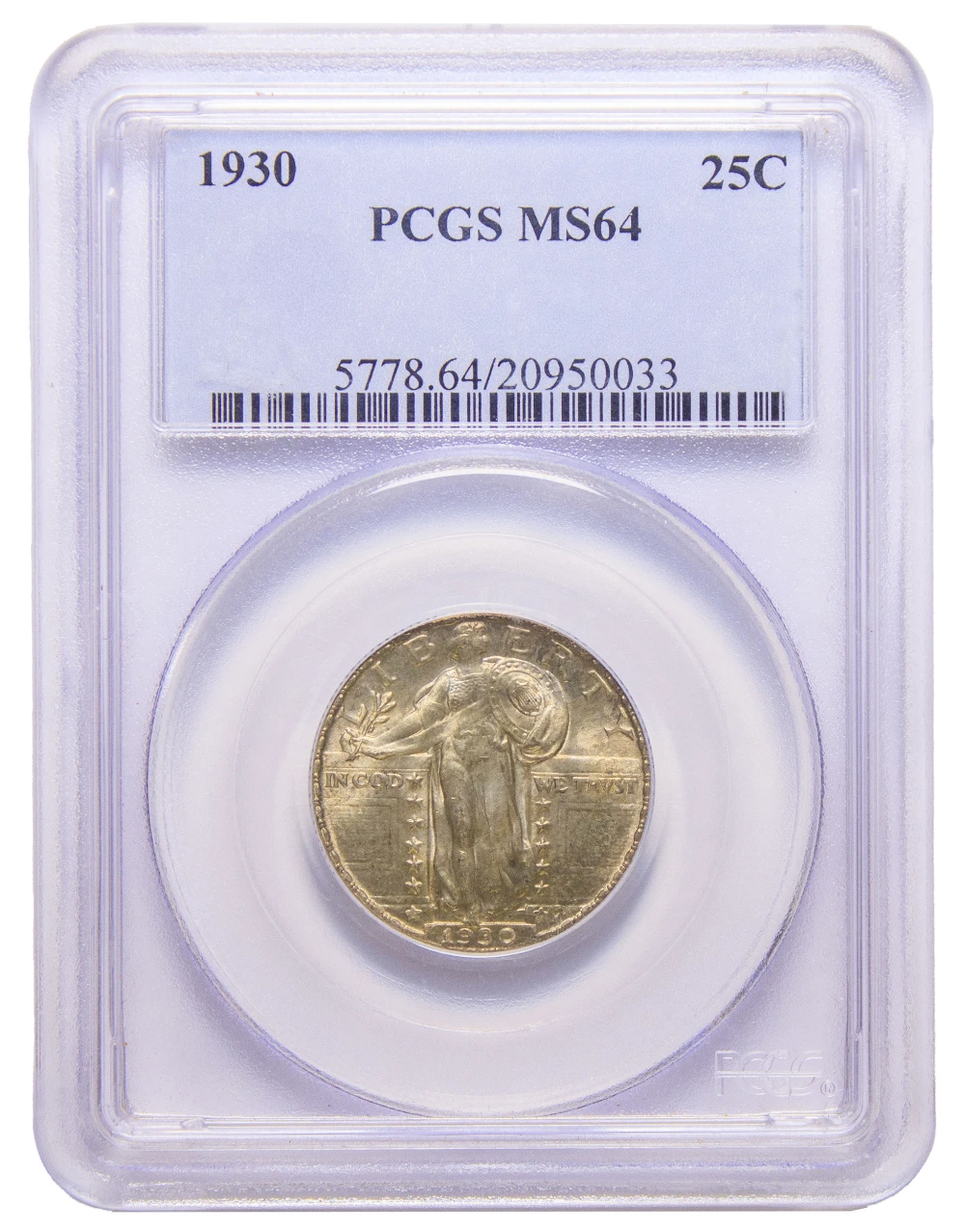 PCGS MS-64 1930 Quarter