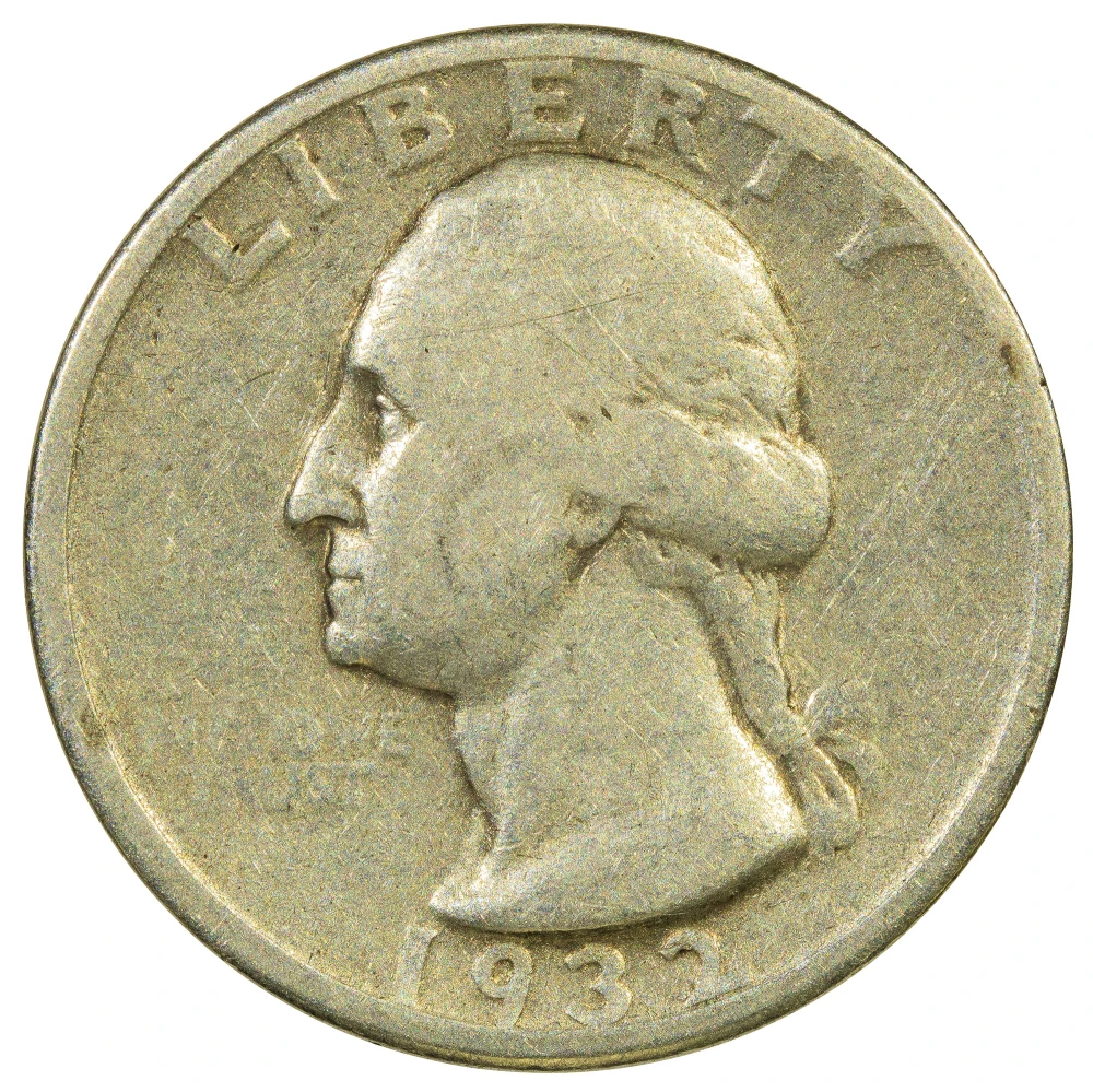 F-12 1932-D Washington Quarter