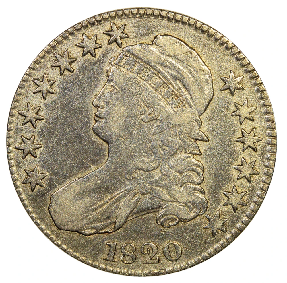 Choice VF Details 1820 Half Dollar
