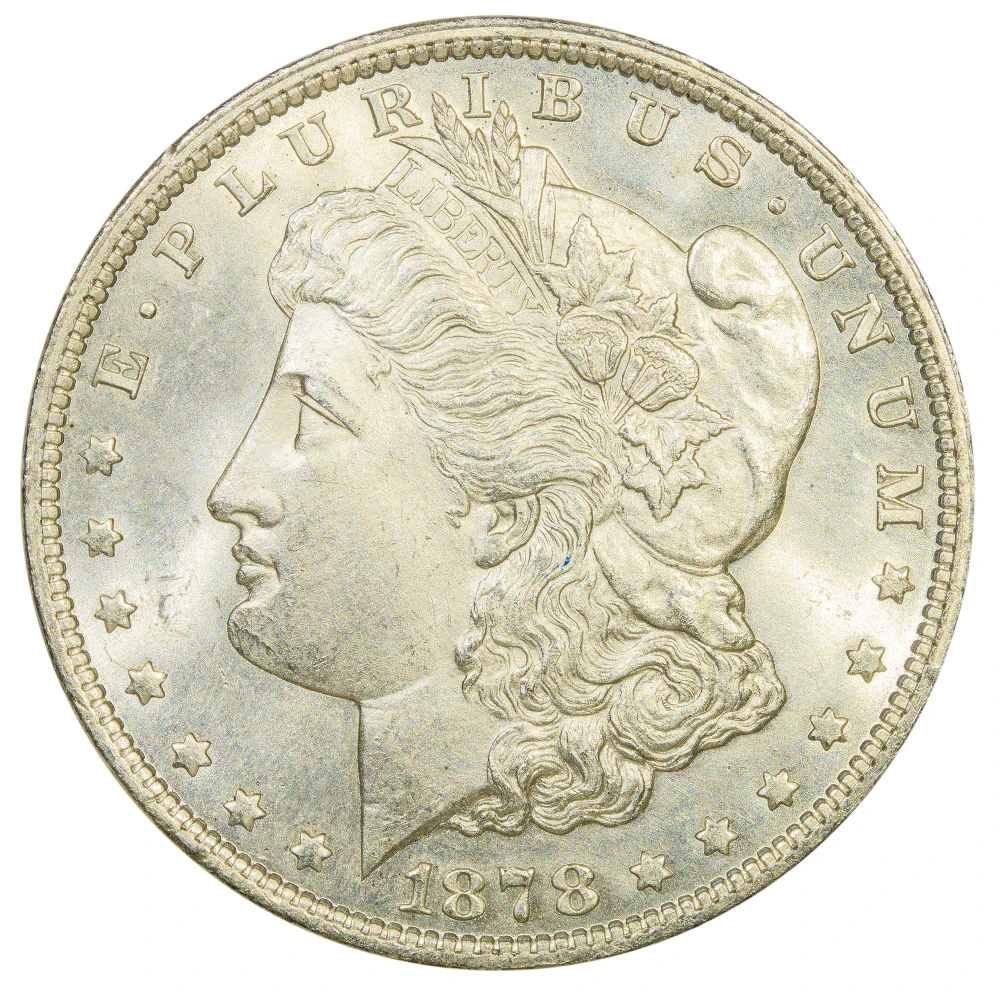 MS-62 1878 Rev '79 Morgan Dollar