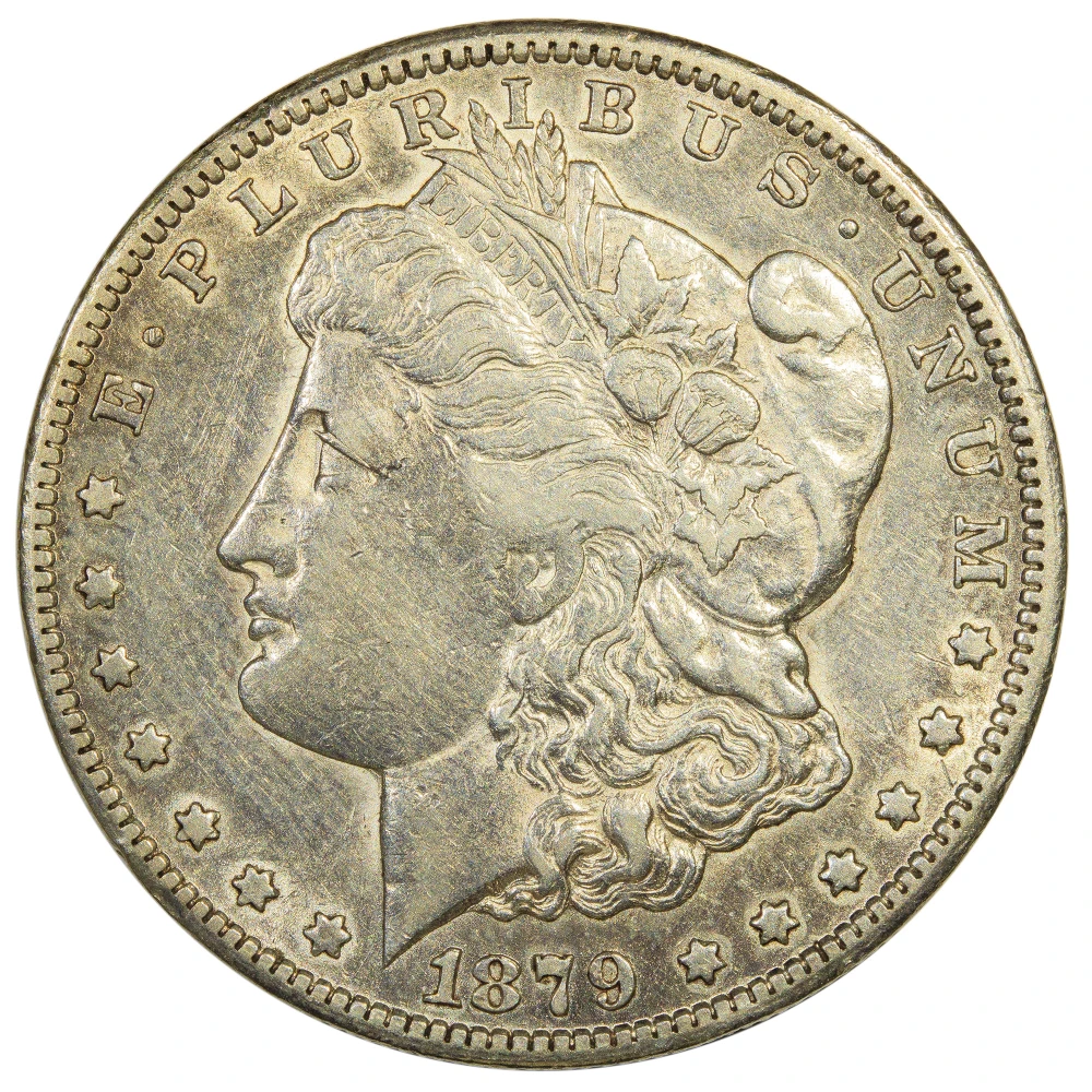EF-40+ 1879-CC Morgan Dollar