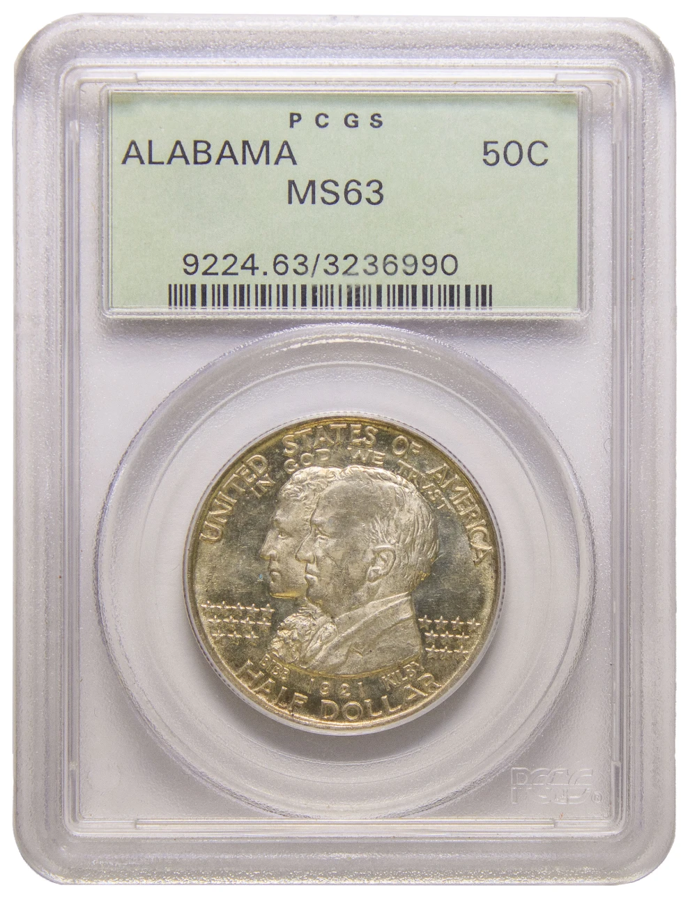 PCGS MS-63 1921 Alabama Half Dollar