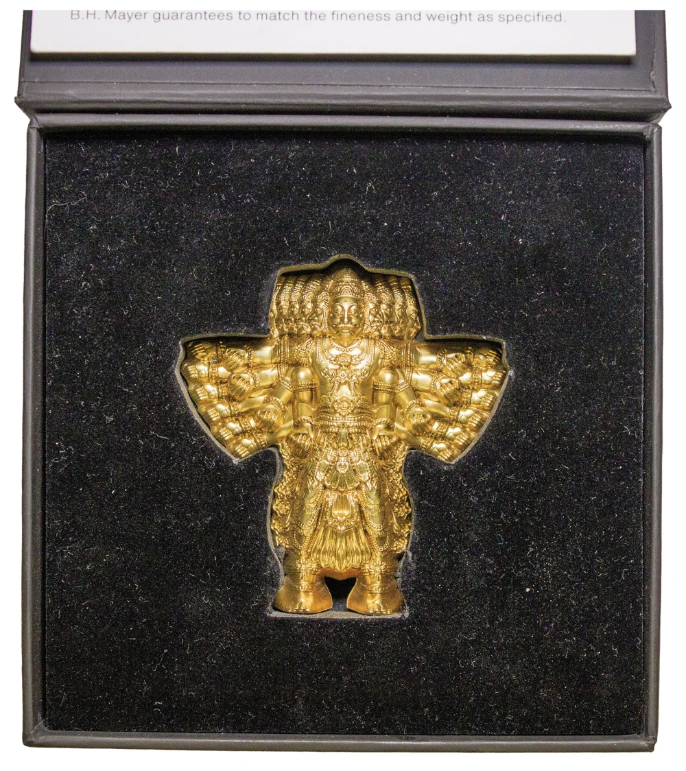Cook Islands. 2021 3 Ounce Silver King Of Demons
