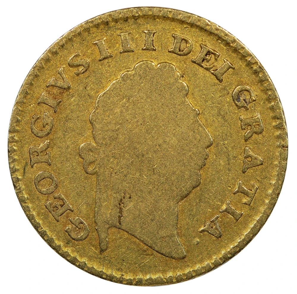 Great Britain. Fine+ 1798 Gold 1/3 Guinea