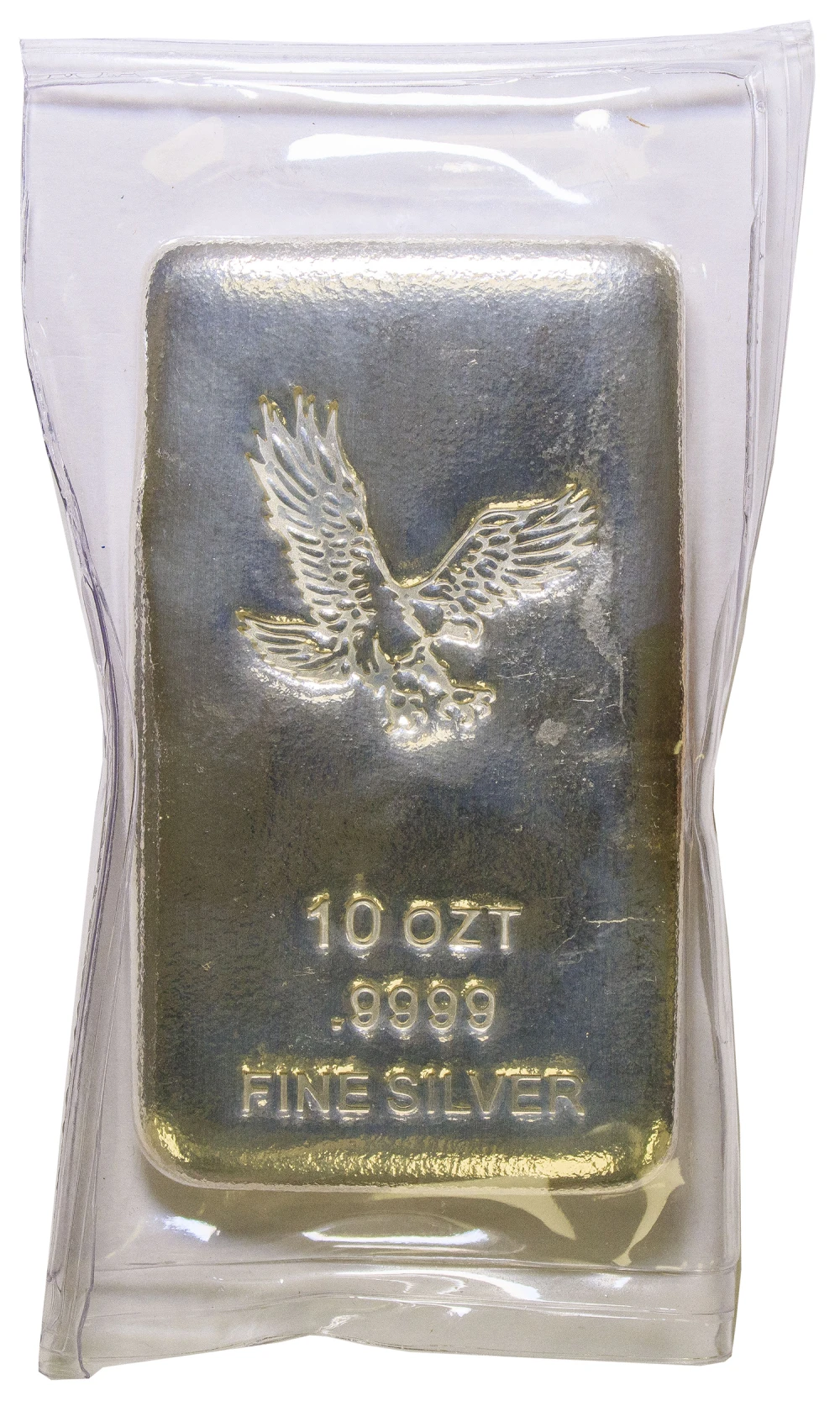 A 2nd Modern 10 Ounce Silver Bar