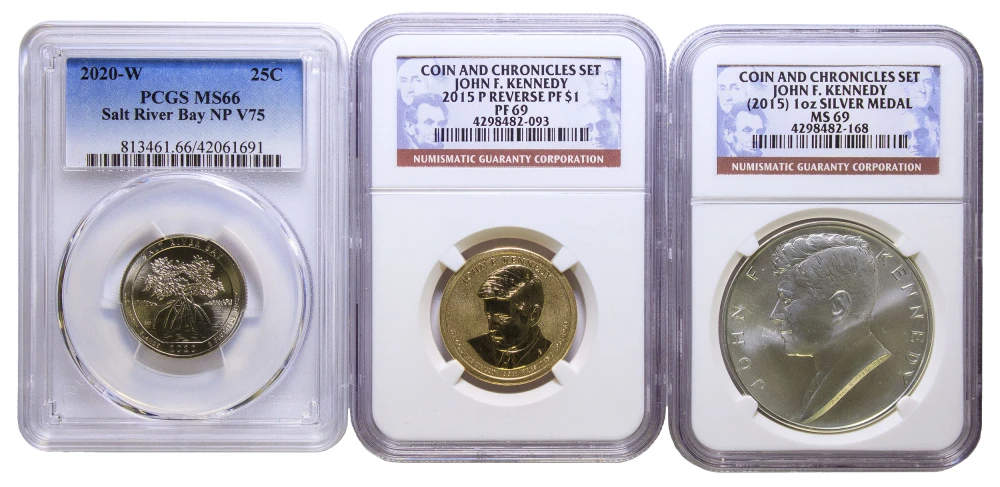 Mixed Modern Commemoratives Trio