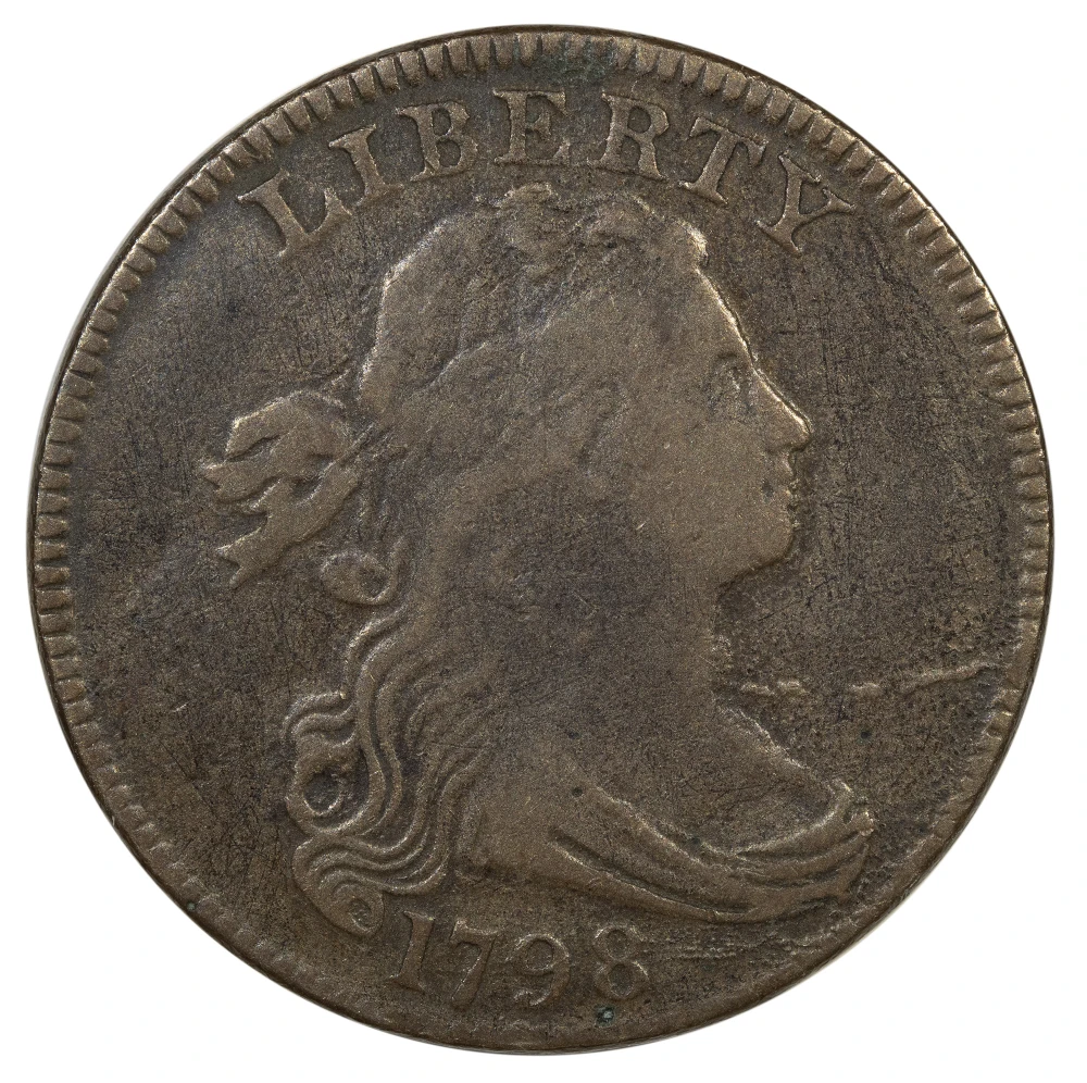 F-12 Or Better 1798 Large Cent