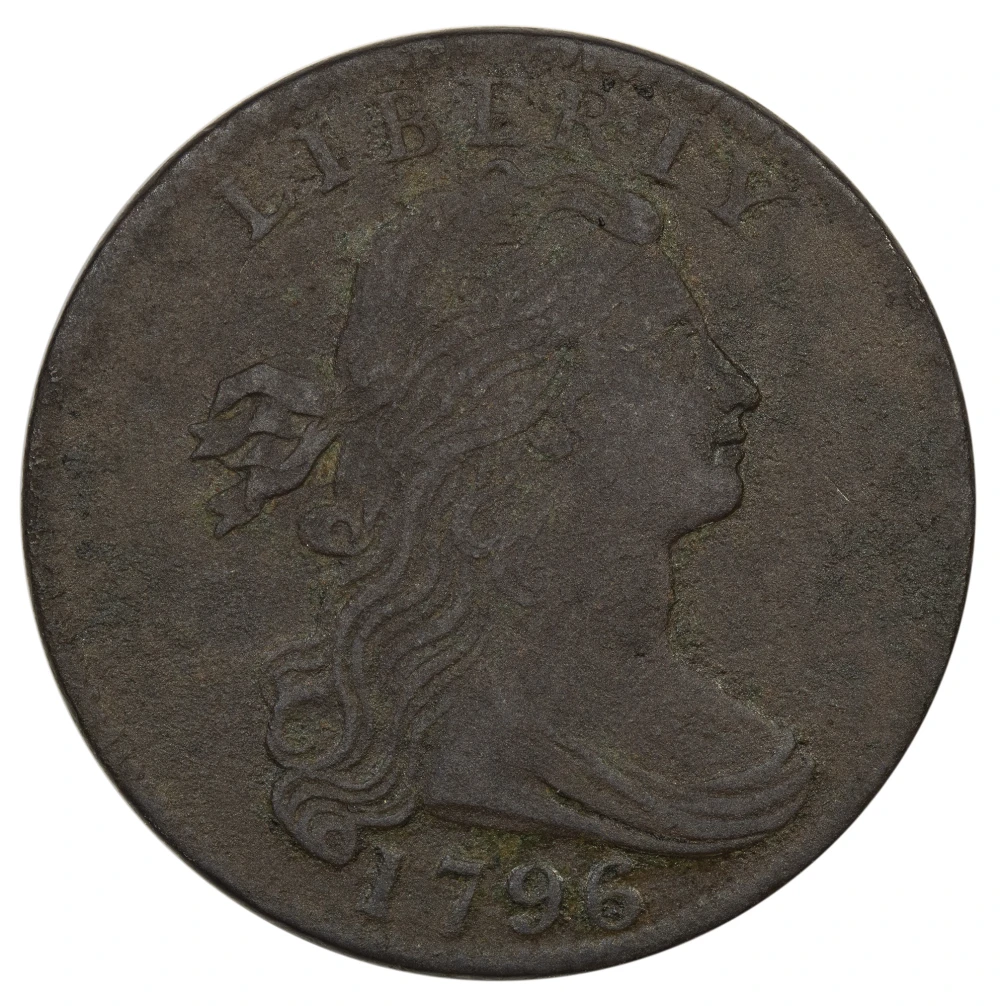 EF Details 1796 Draped Bust Large Cent