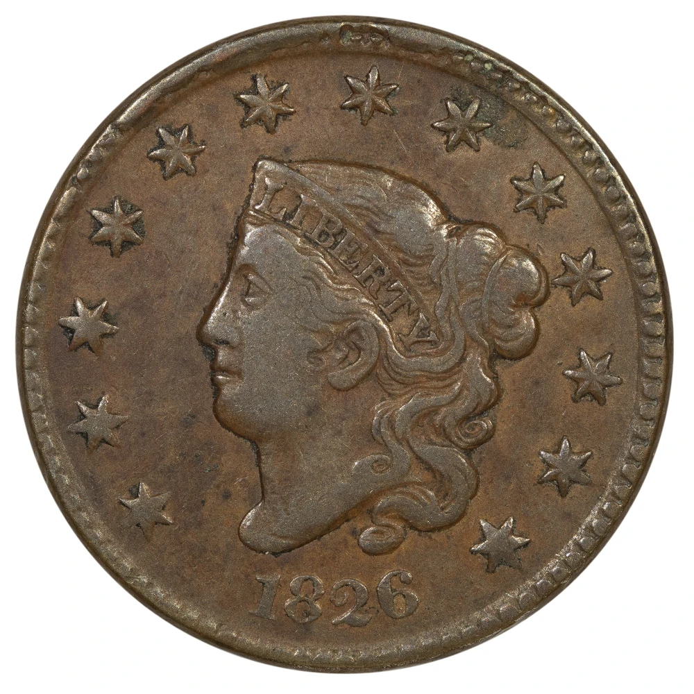 EF-40 1826 Large Cent