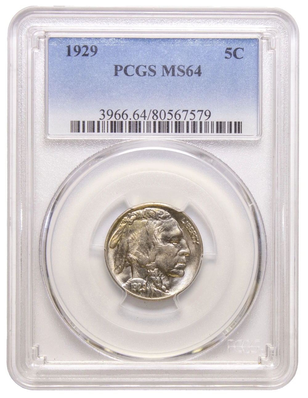 PCGS MS-64 1929 Buffalo Nickel