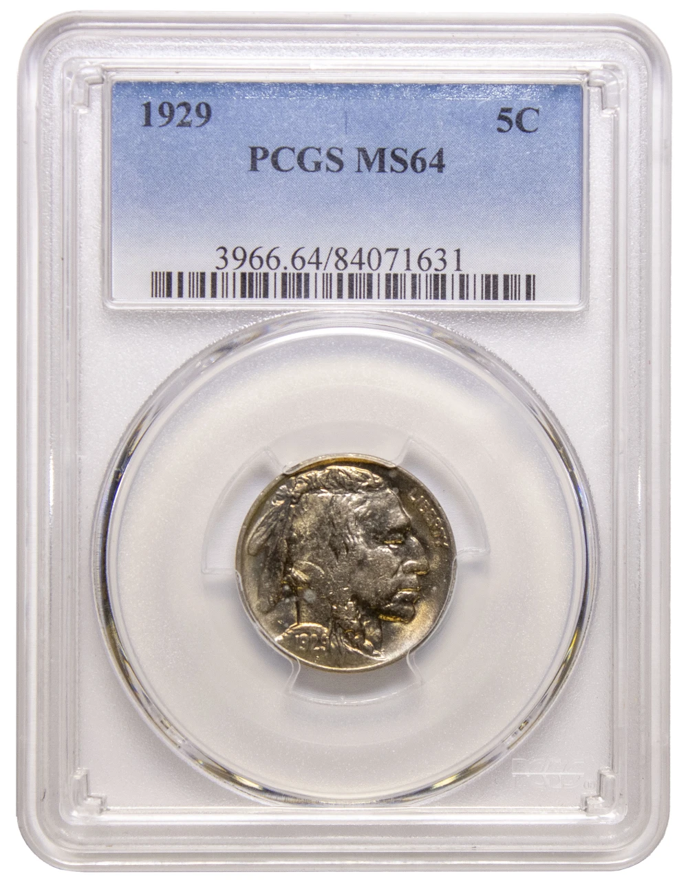 A 2nd PCGS MS-64 1929 Buffalo Nickel