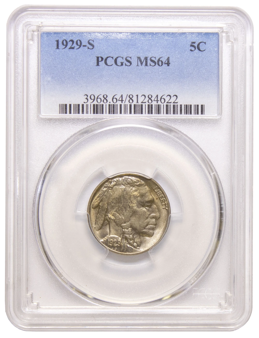 PCGS MS-64 1929-S Buffalo Nickel