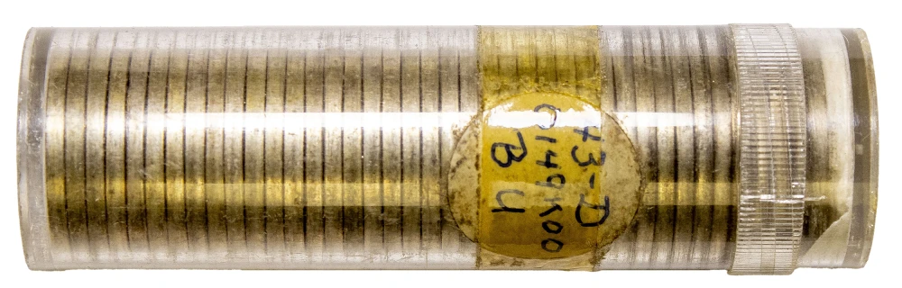 Original UNC 1943-D War Nickel Roll
