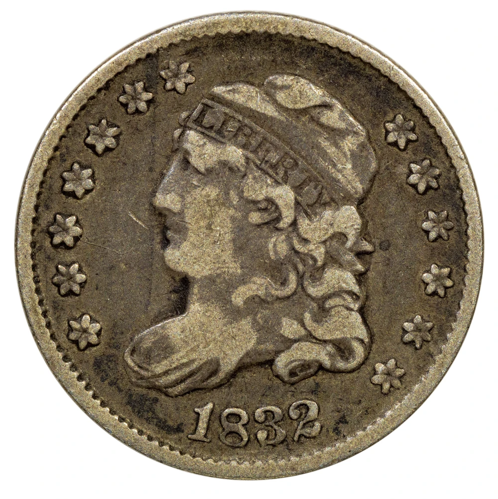 Nice VF-25 1832 Bust Half Dime