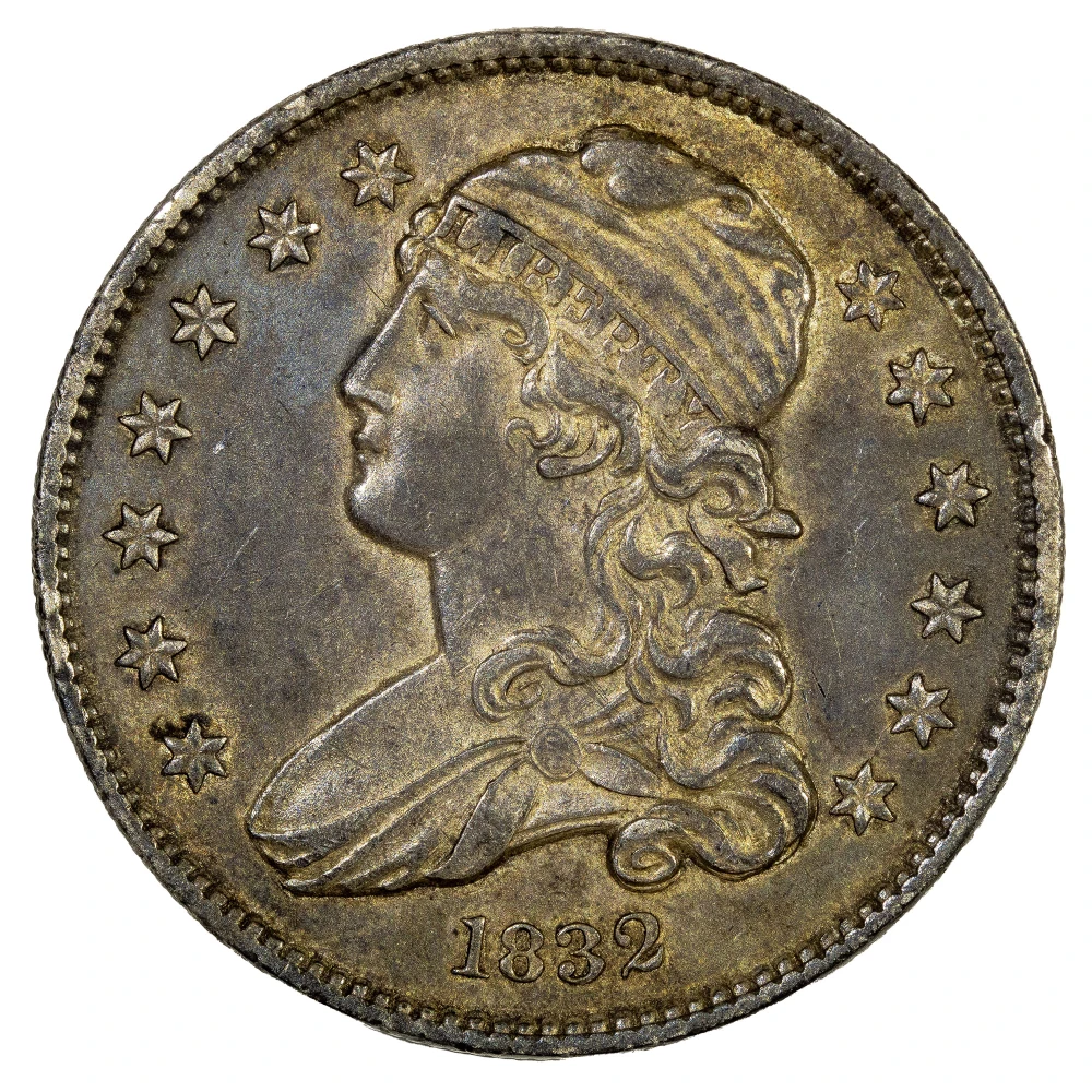 Choice AU-55 Or Better 1832 Bust Quarter