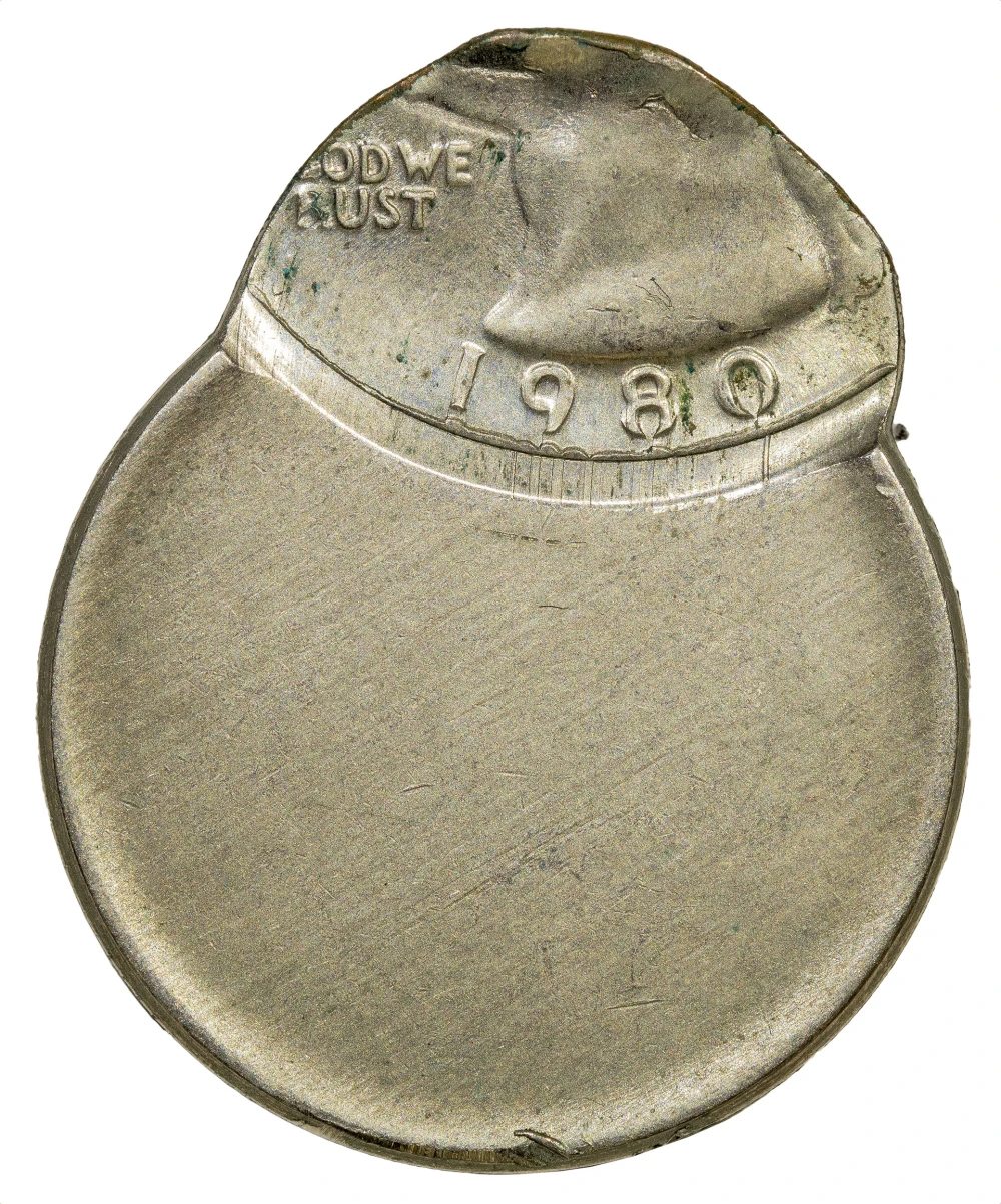 BU-60 Off Center 1980 Washington Quarter