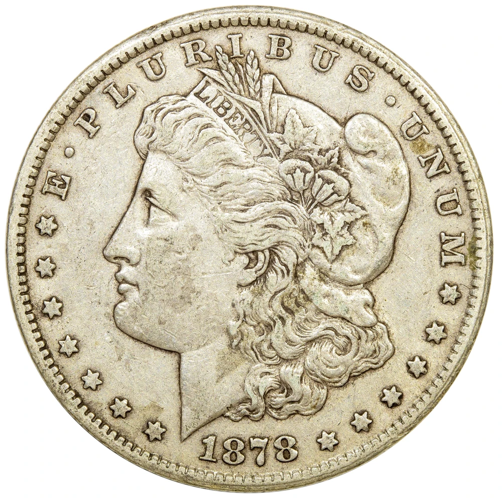 EF-40 1878-CC Morgan Dollar