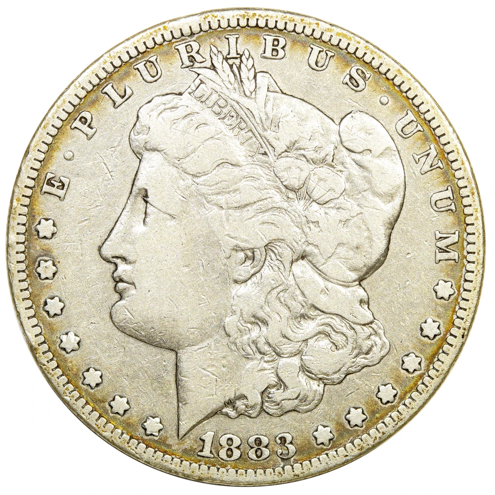 F-12 1883-CC Morgan Dollar