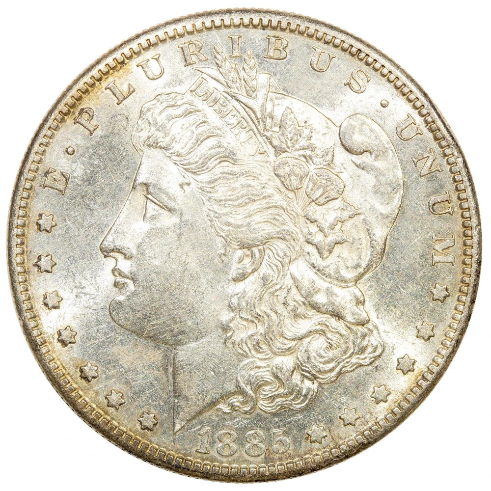 BU-60 1885-S Morgan Dollar