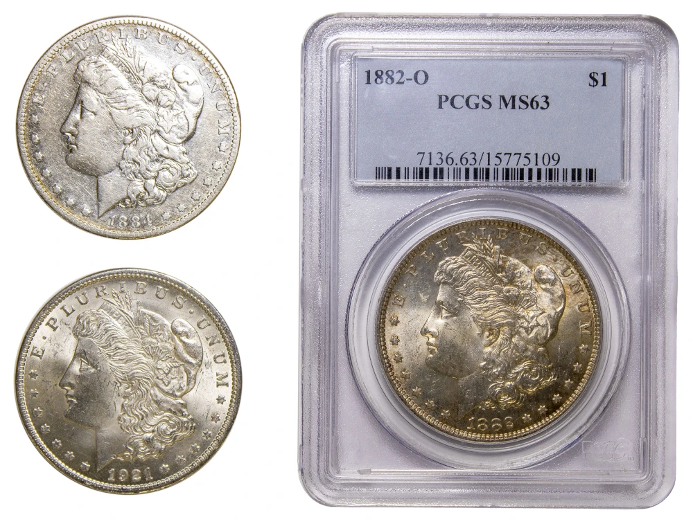 3 Piece Better Morgan Dollar Lot