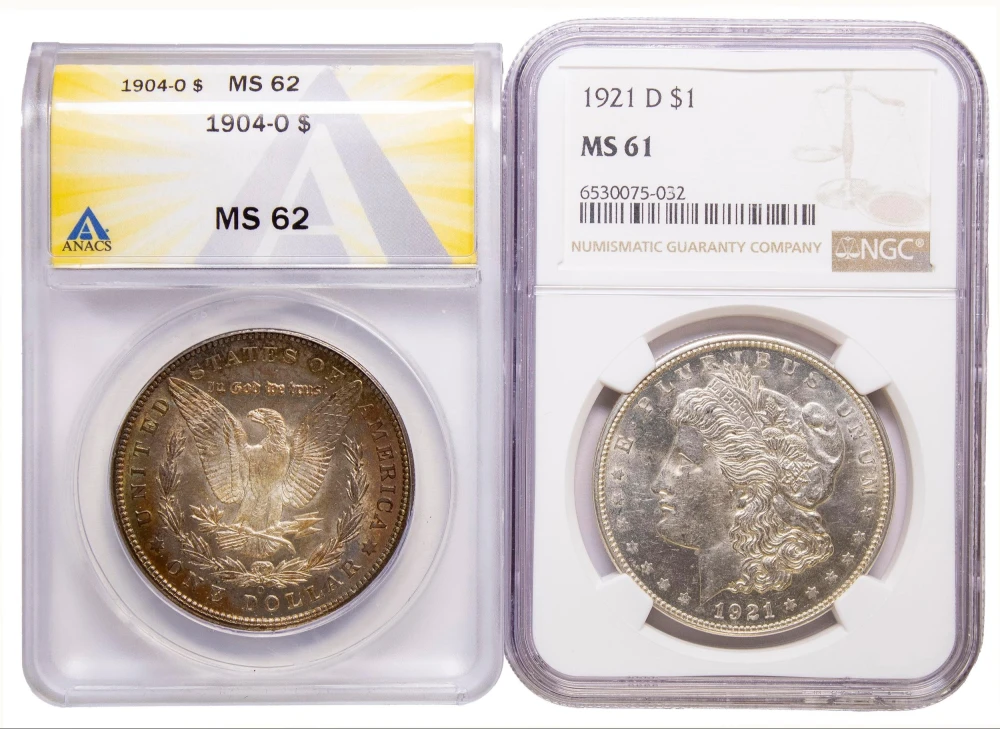 The Last two Morgan Dollar Years