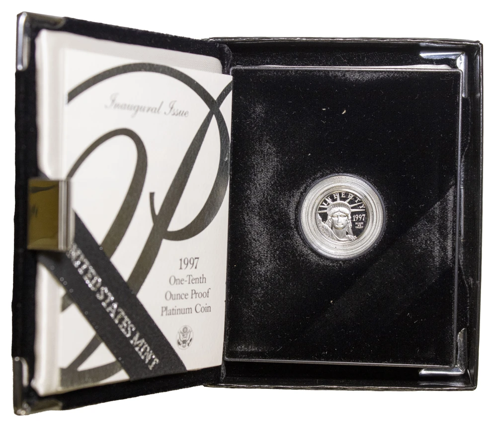 1997 Proof 1/10 Ounce Platinum