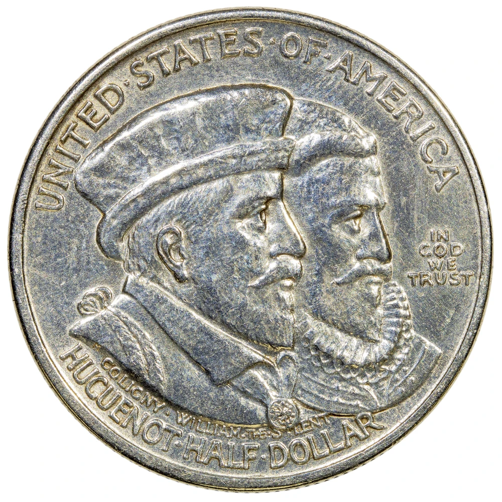AU Details 1924 Huguenot Commemorative