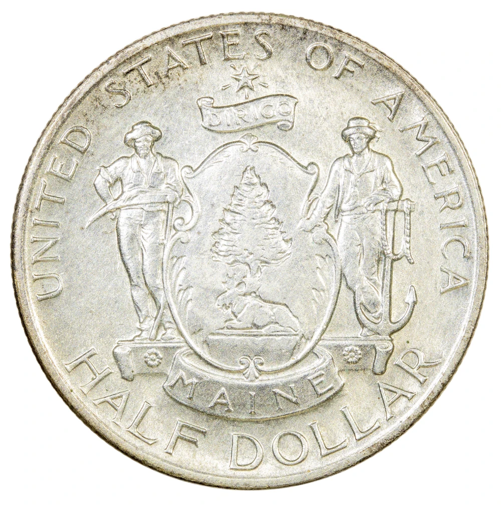 AU-50 1920 Maine Commemorative