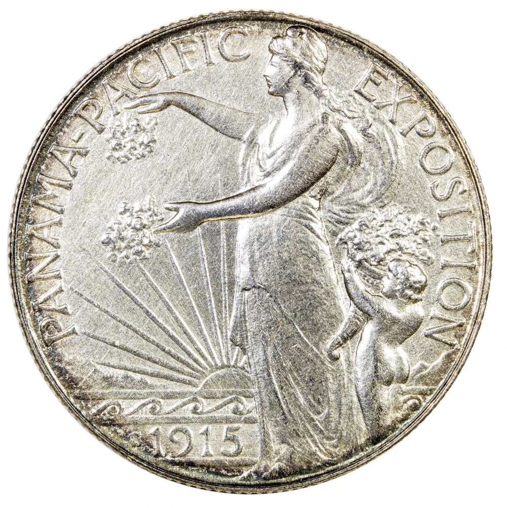UNC Details 1915-S Pan Pacific Commemorative
