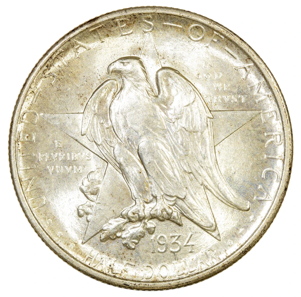 Gem BU-65 1934 Texas Commemorative