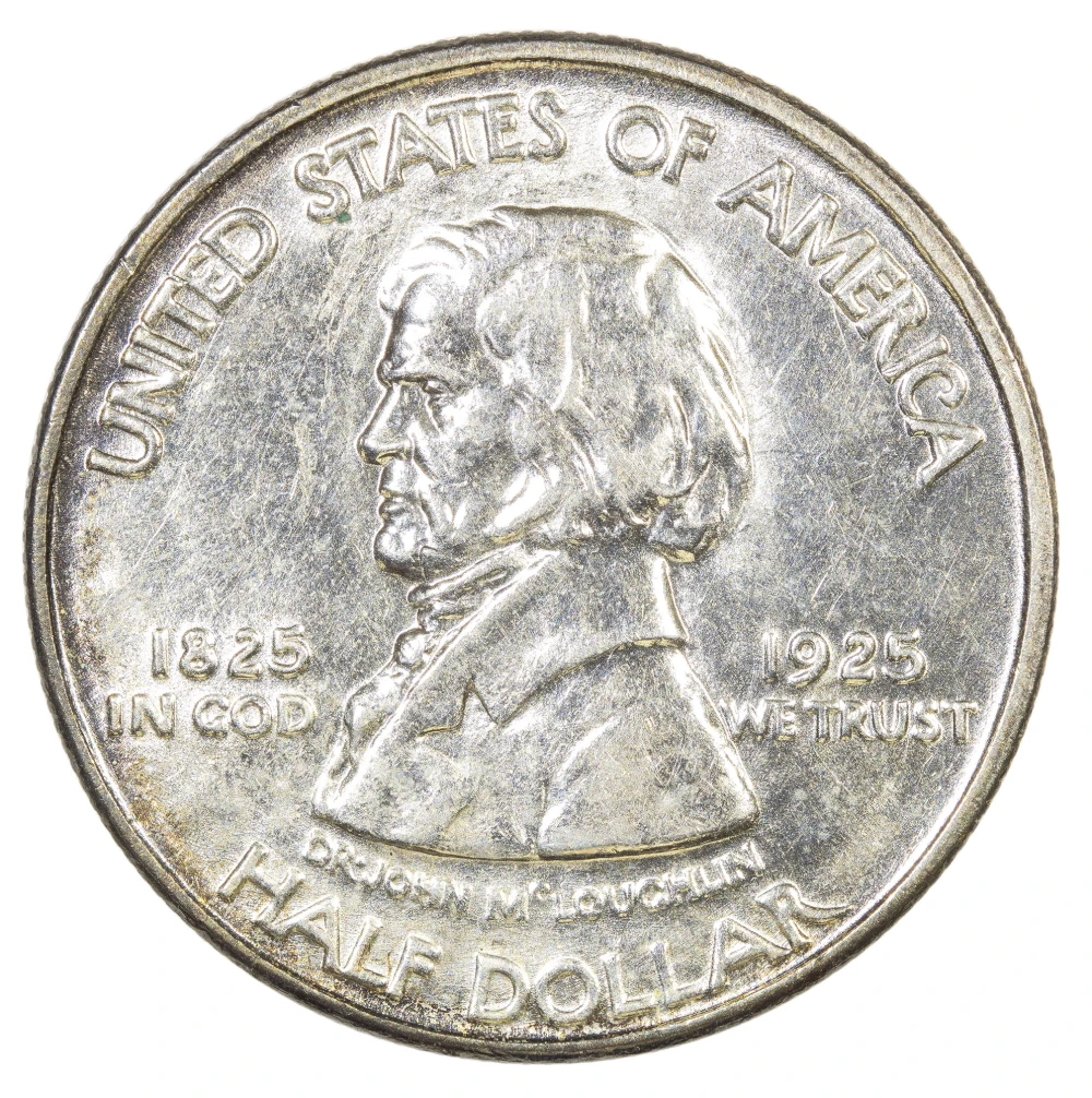 AU-50 1925 Ft. Vancouver Commemorative