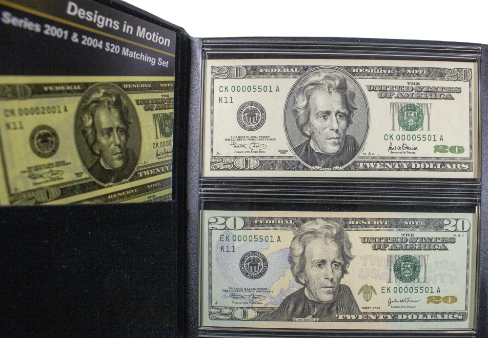 Designs In Motion $20 Low Serial Number Set