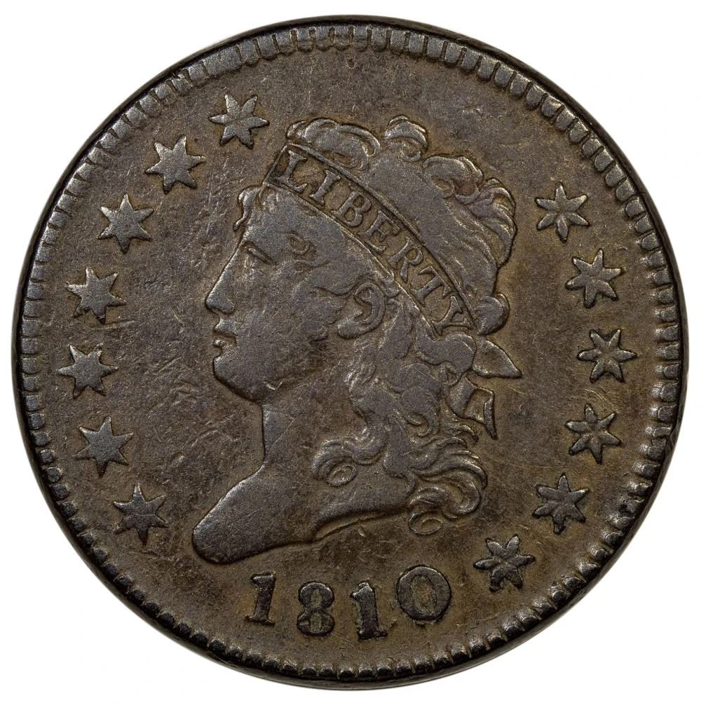 VF-20 1810/09 Large Cent