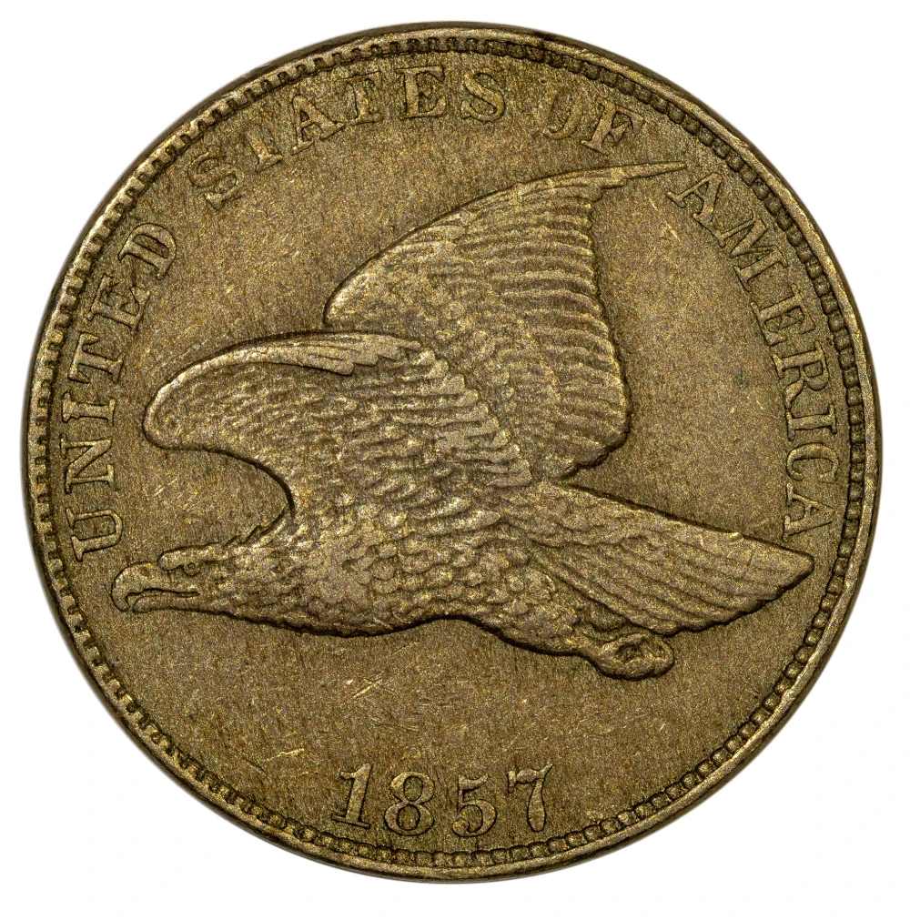 EF-40 1857 Flying Eagle Cent