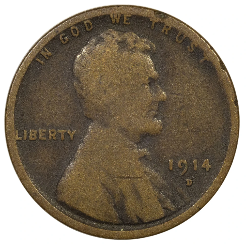 VG-8 1914-D Lincoln Cent
