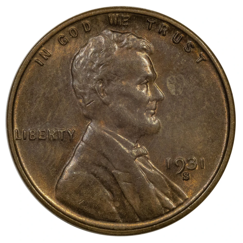 MS-60 or Finer 1931-S Lincoln Cent