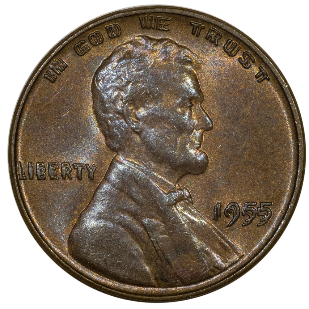 Choice BU-63 BN 1955/55 Double Die Lincoln Cent